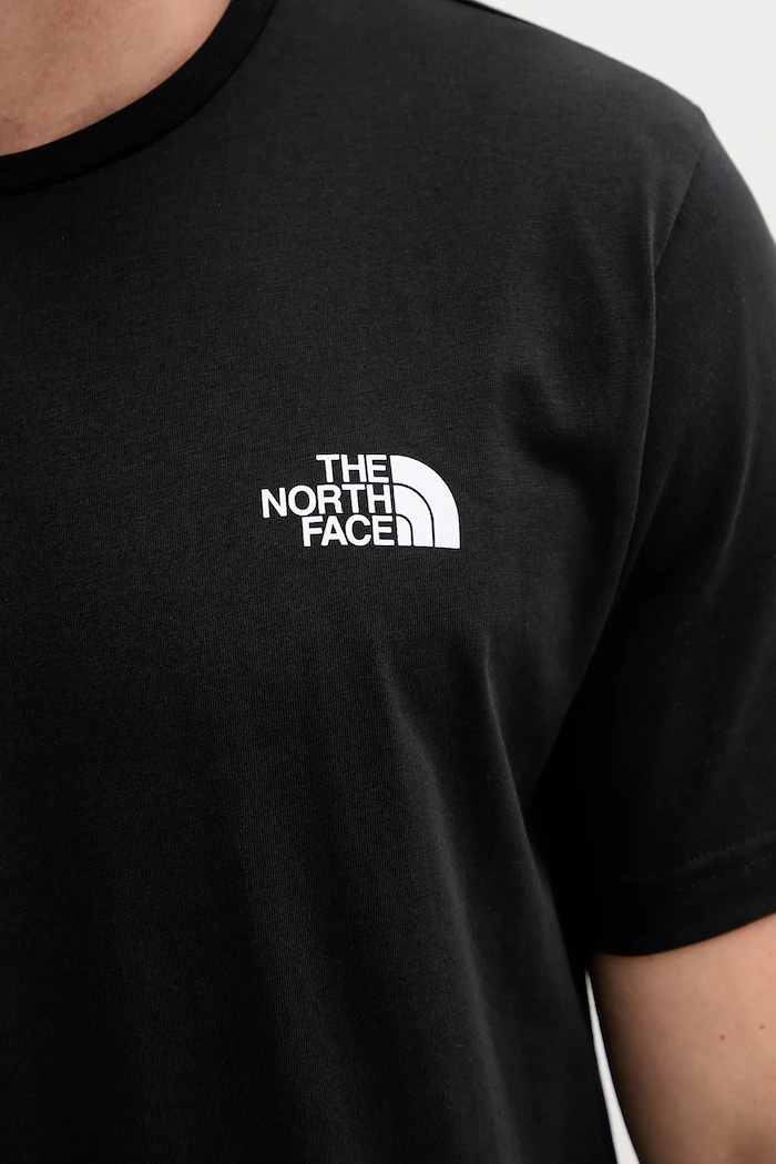 The North Face tricou din bumbac NF0A8EE9JK31 negru