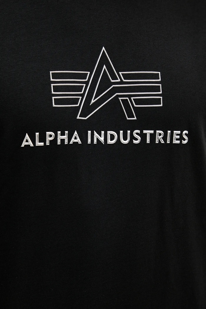 Alpha Industries tricou din bumbac negru 148525.373