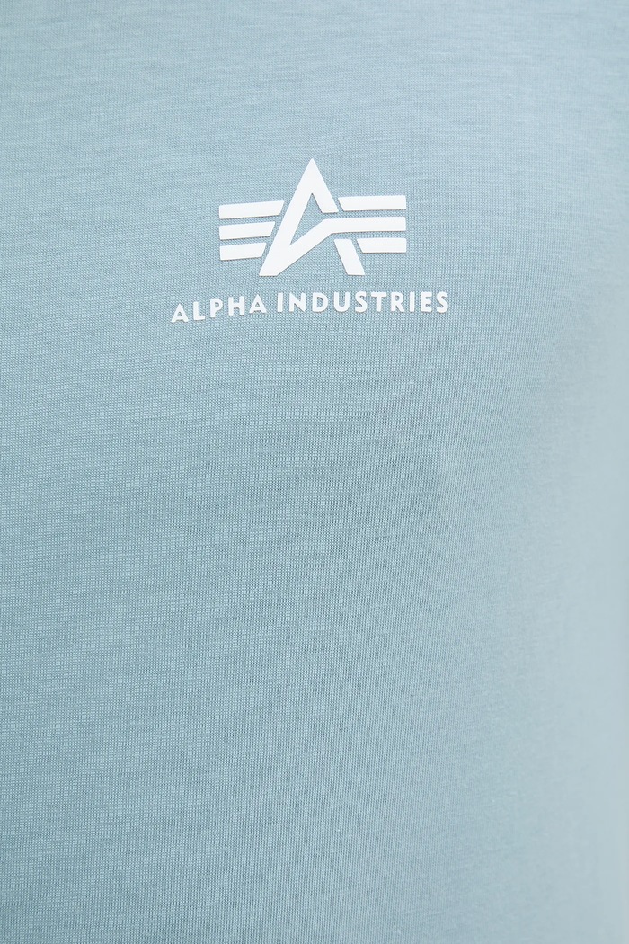 Alpha Industries t-shirt bawełniany 188505.134 niebieski