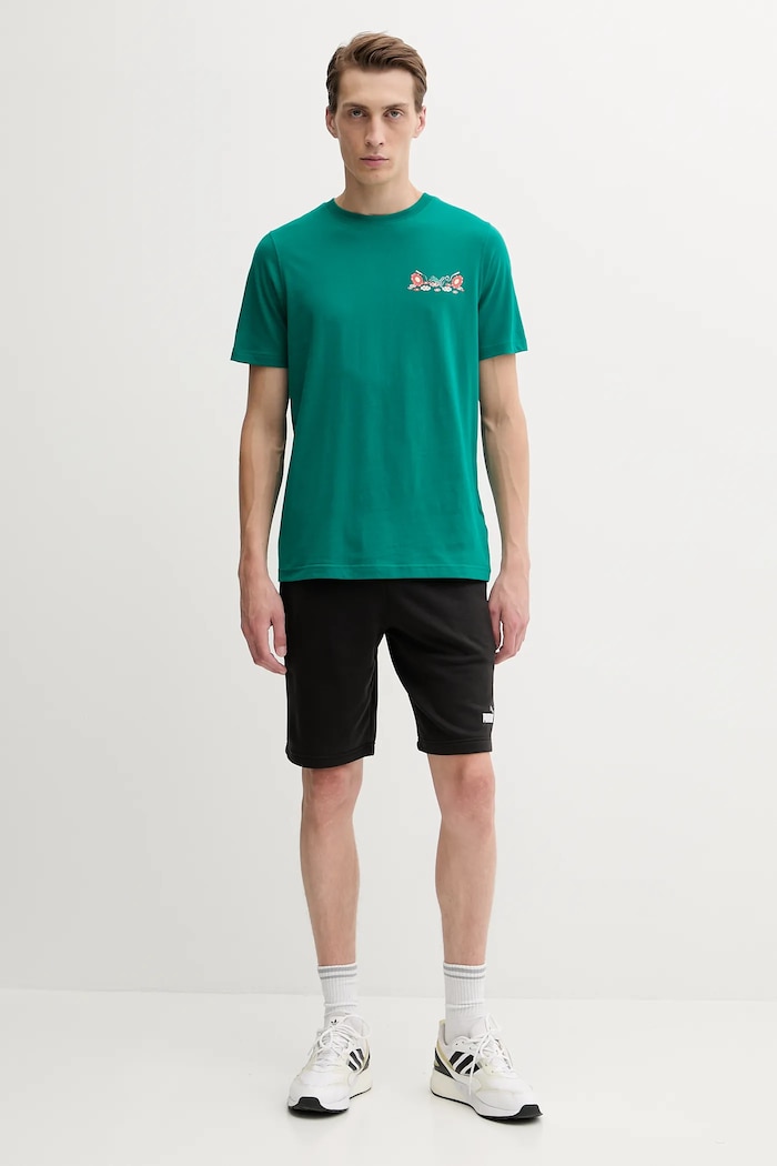 Памучна тениска Puma PUMA x SQUID GAME 630706 зелен AW25