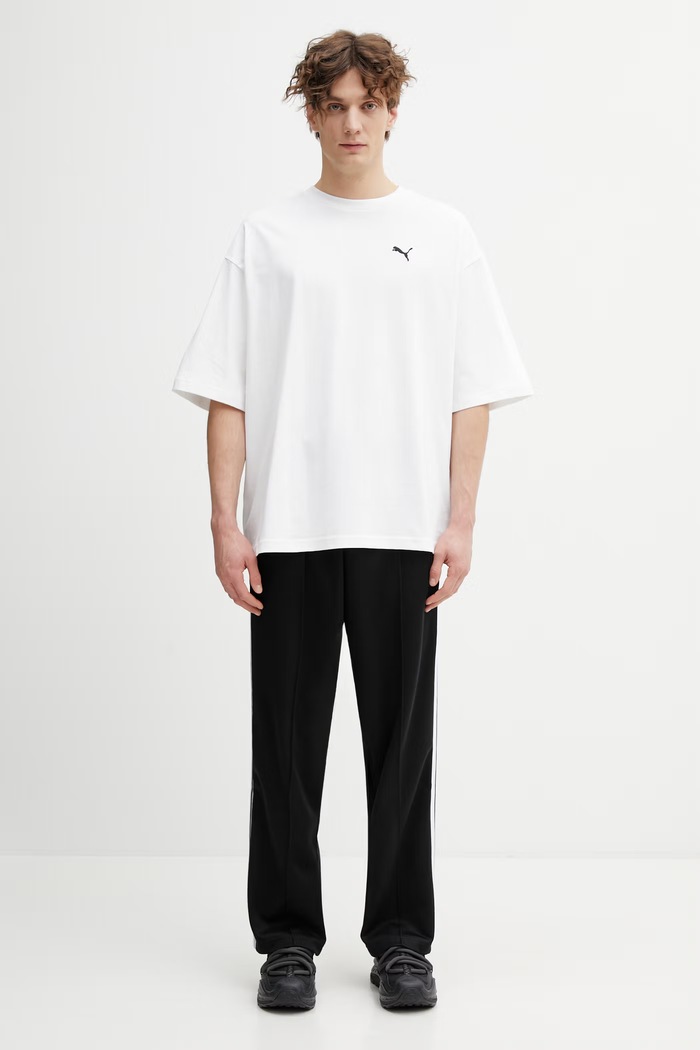Puma t-shirt bawełniany 629645 biały