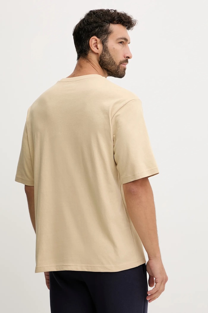 Одяг Бавовняна футболка Puma Wardrobe Essential 629645 бежевий