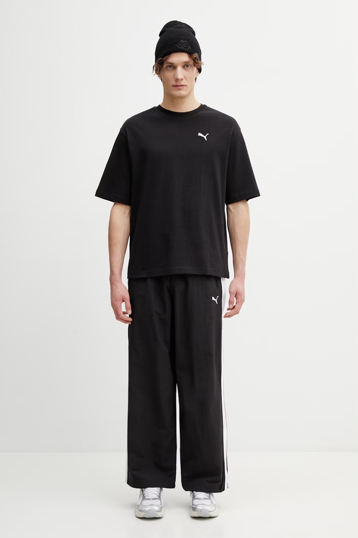 Puma t-shirt bawełniany 629645 czarny