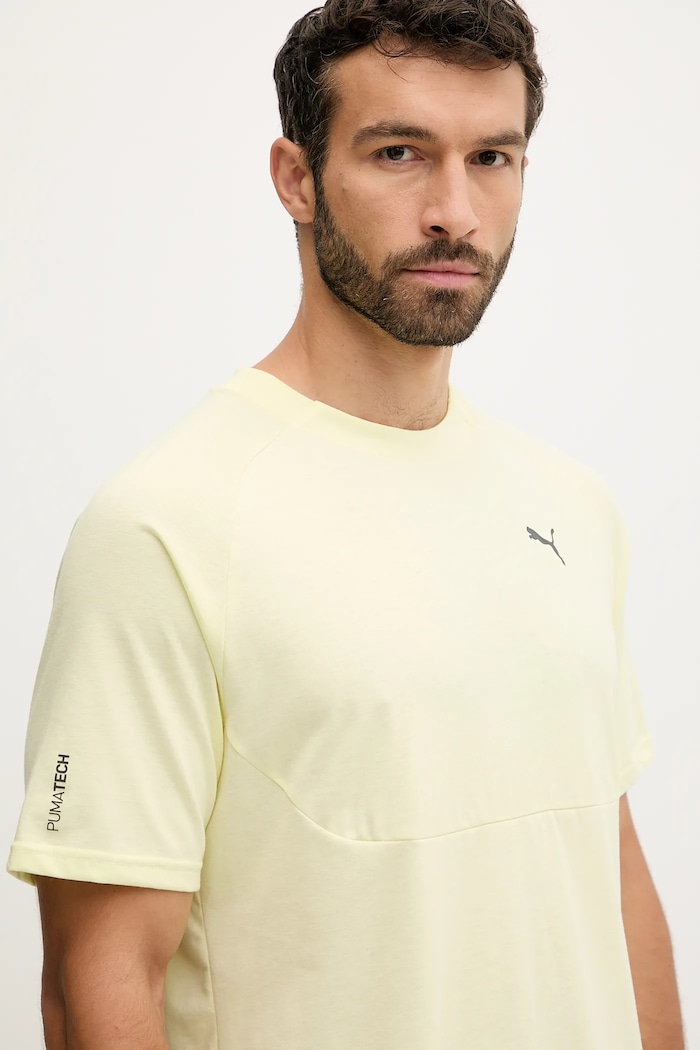 Tréninkové tričko Puma PUMATECH žlutá 632100