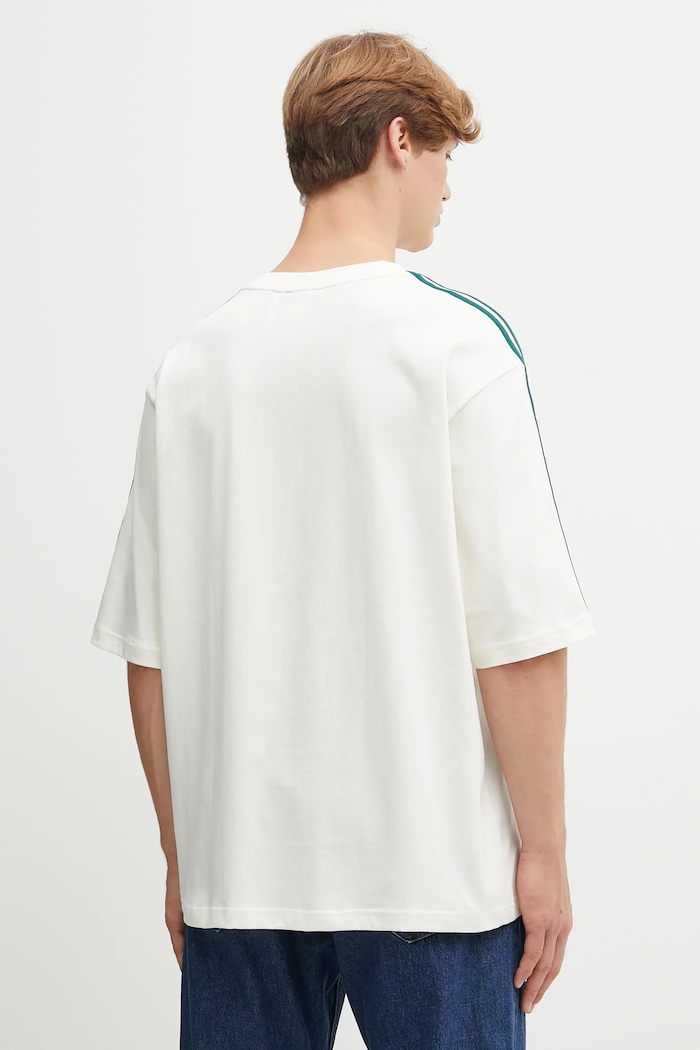 Ρούχα Βαμβακερό μπλουζάκι adidas Originals Oversize Tee KA0478 μπεζ