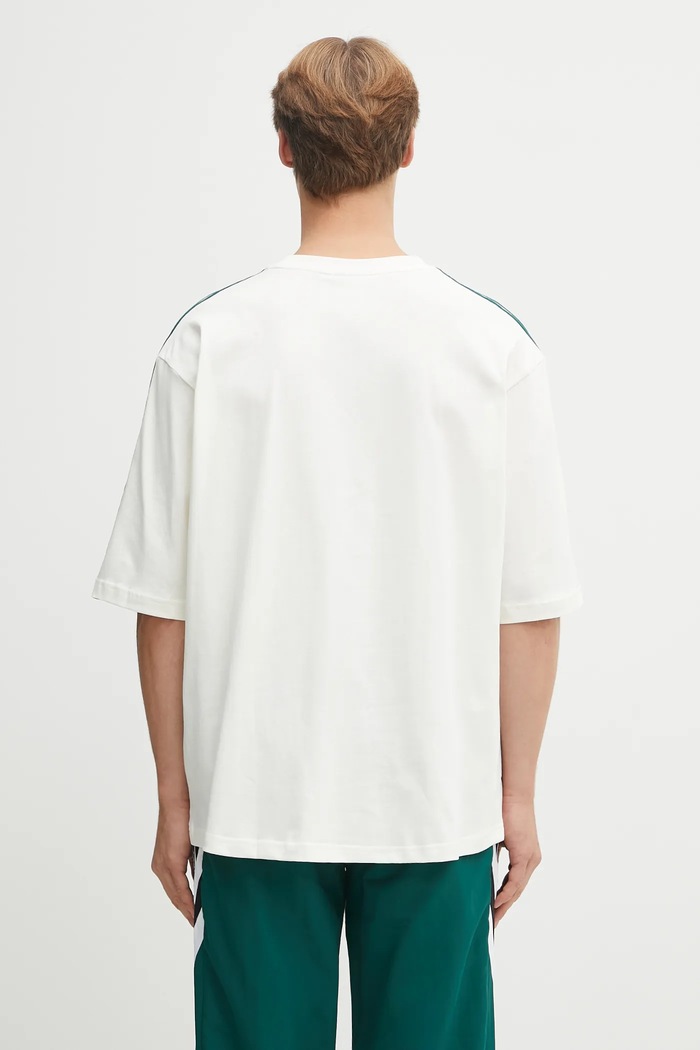 Ρούχα Βαμβακερό μπλουζάκι adidas Originals Oversize Tee KA0478 μπεζ