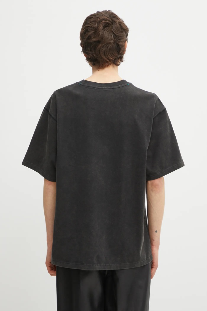 Ρούχα Βαμβακερό μπλουζάκι adidas Originals EQT Tee JV5815 μαύρο