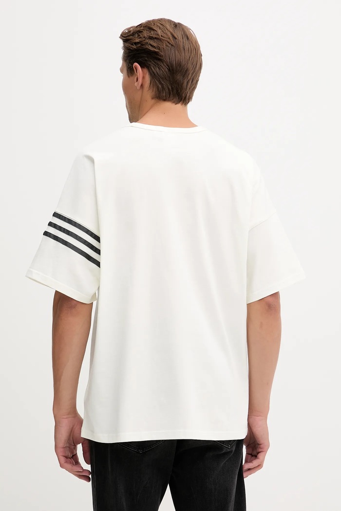 Ruházat adidas Originals pamut póló Neu C Tee HZ3698 bézs