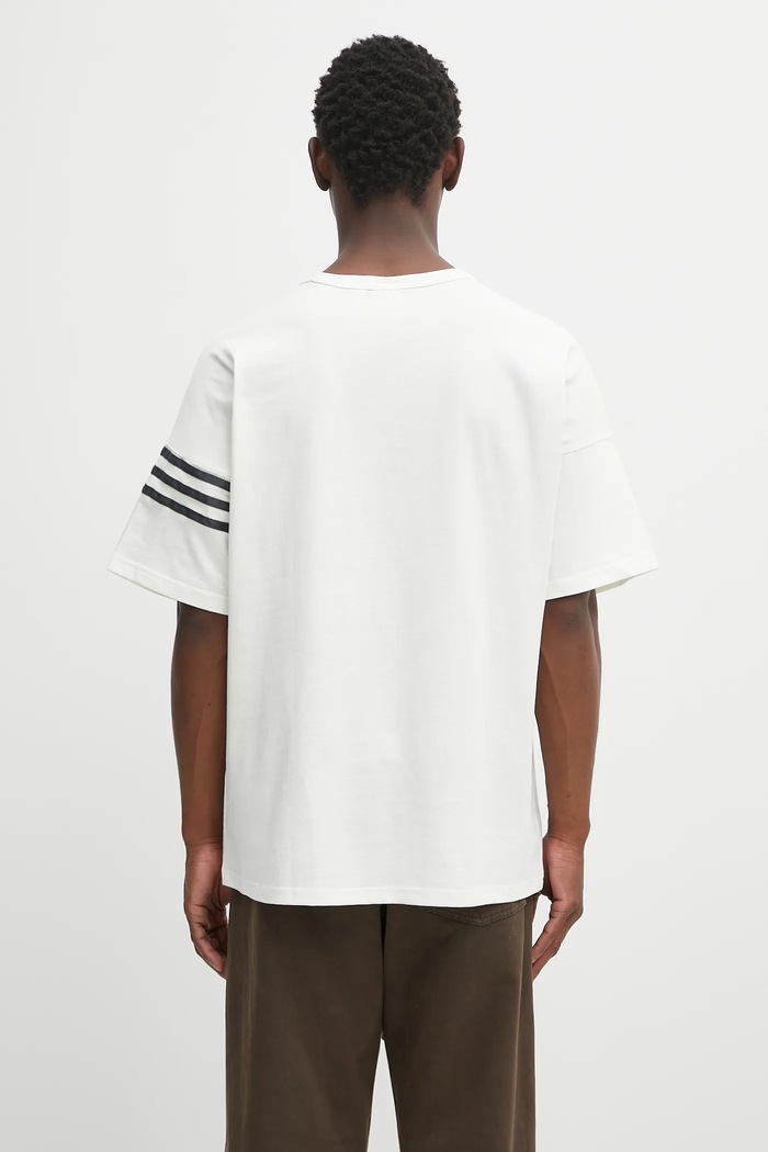 Îmbrăcăminte adidas Originals tricou din bumbac Neu C Tee HZ3698 bej