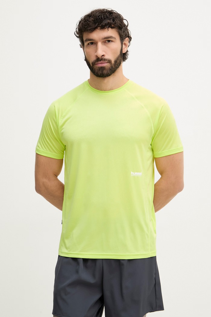 Hummel tricou de antrenament bărbătesc verde 229885