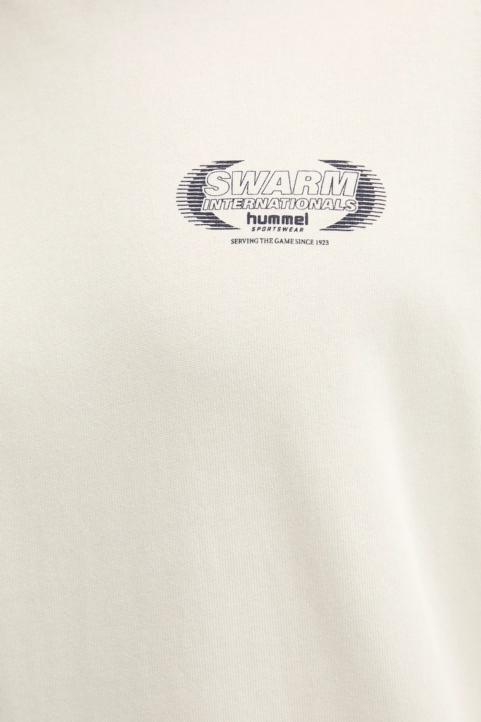 Hummel t-shirt bawełniany 230029 beżowy