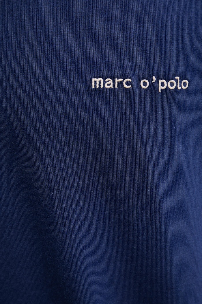 Marc O'Polo t-shirt bawełniany 5000008457 granatowy