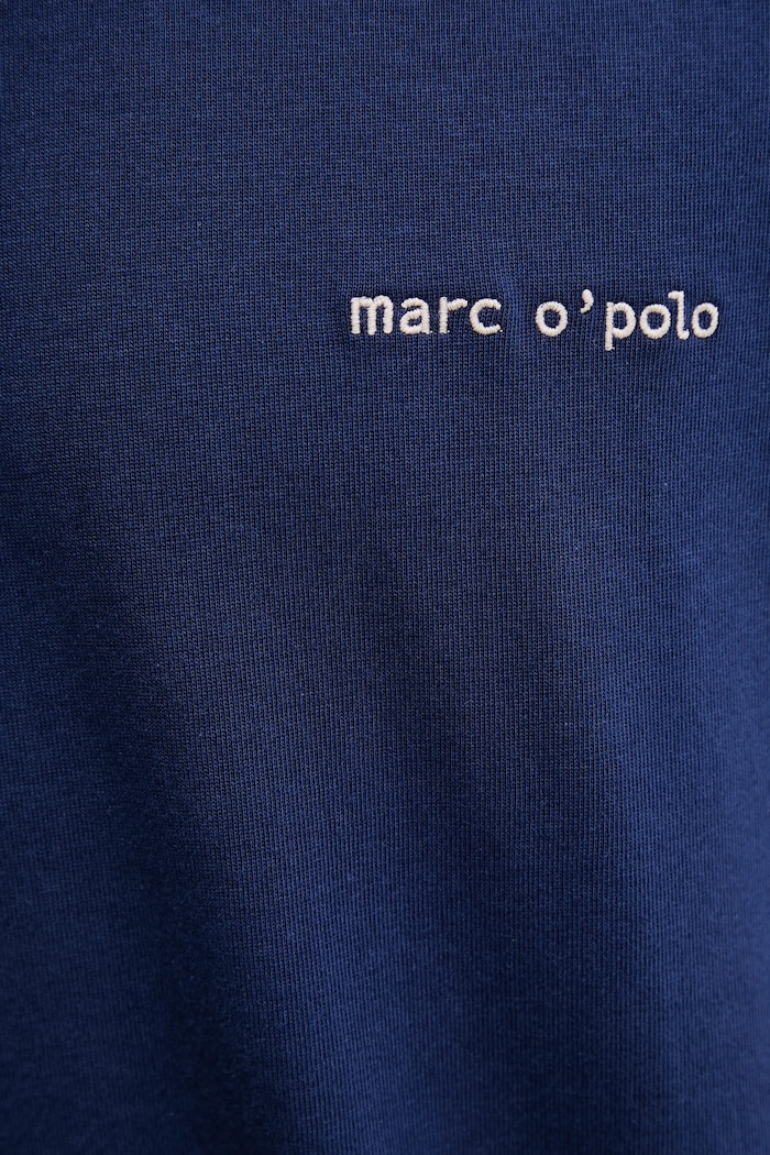 Marc O'Polo t-shirt bawełniany 5000008457 granatowy
