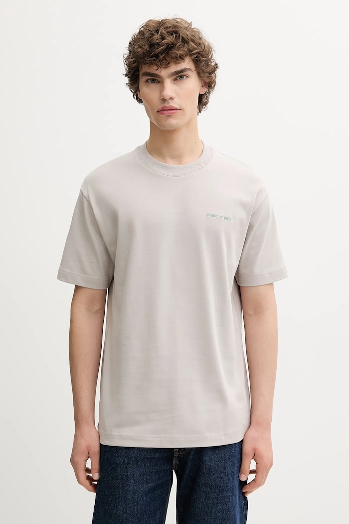 Odzież Marc O'Polo t-shirt bawełniany 5000008457 beżowy