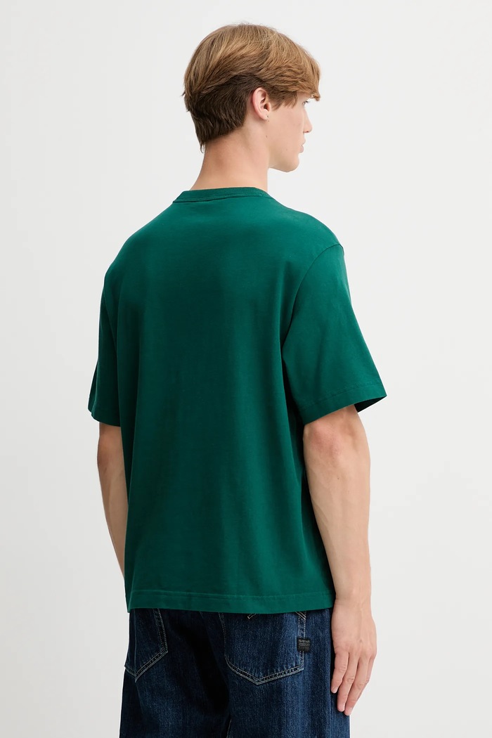 Ρούχα Βαμβακερό μπλουζάκι Abercrombie & Fitch KI123.5091.300 πράσινο
