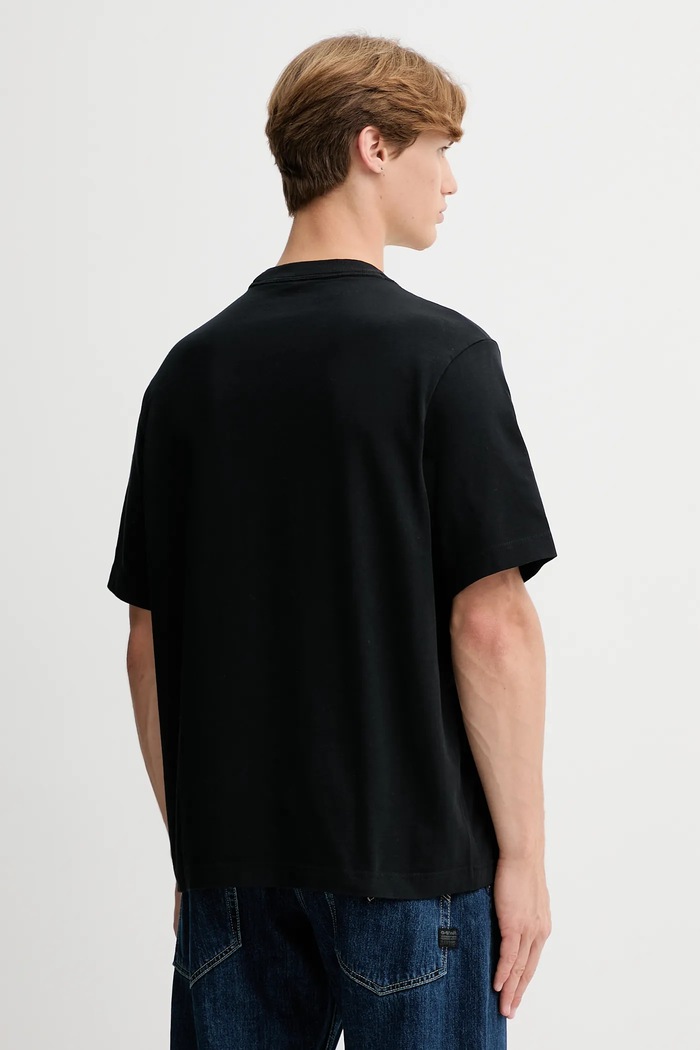 Ρούχα Βαμβακερό μπλουζάκι Abercrombie & Fitch KI123.5091.900 μαύρο