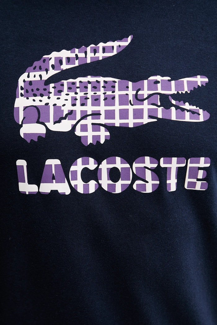 Tričko Lacoste TH4769 tmavomodrá