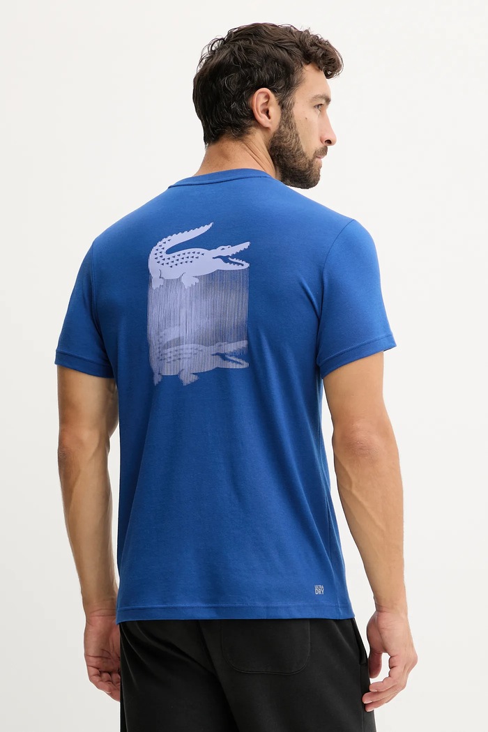 Μπλουζάκι Lacoste κανονικό μπλε TH4780