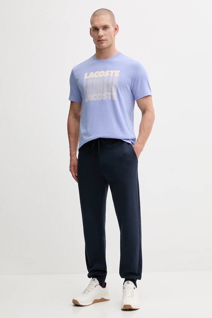 Tričko Lacoste TH4781 modrá AW25