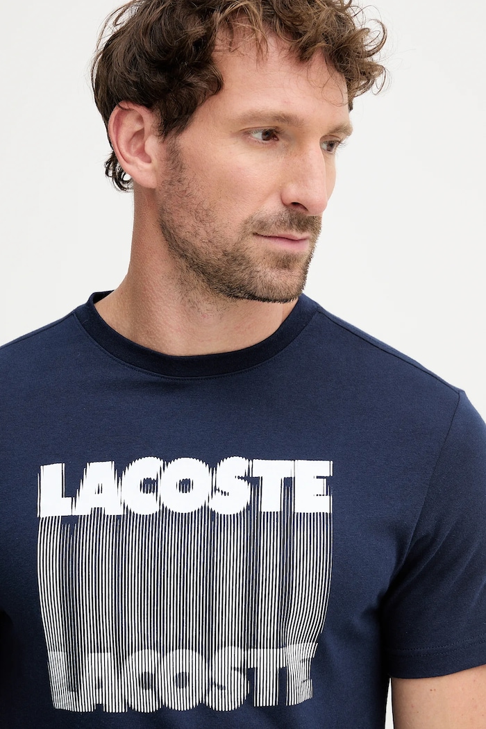 Tričko Lacoste tmavomodrá TH4781