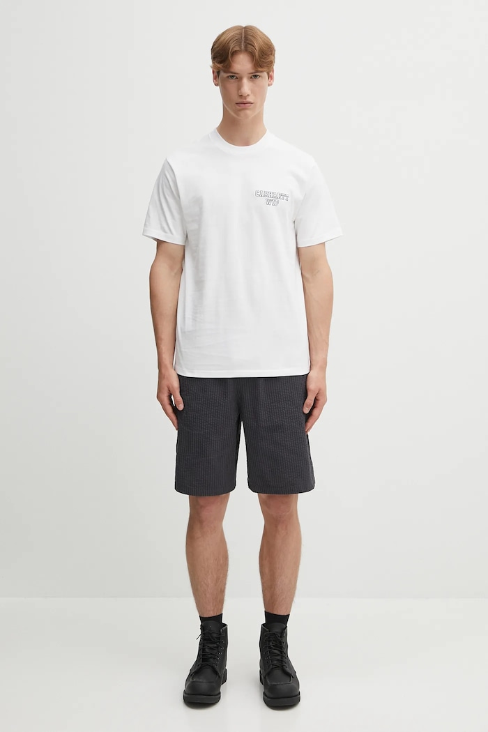 Carhartt WIP cotton t-shirt S/S Alumni I035207.02XX white