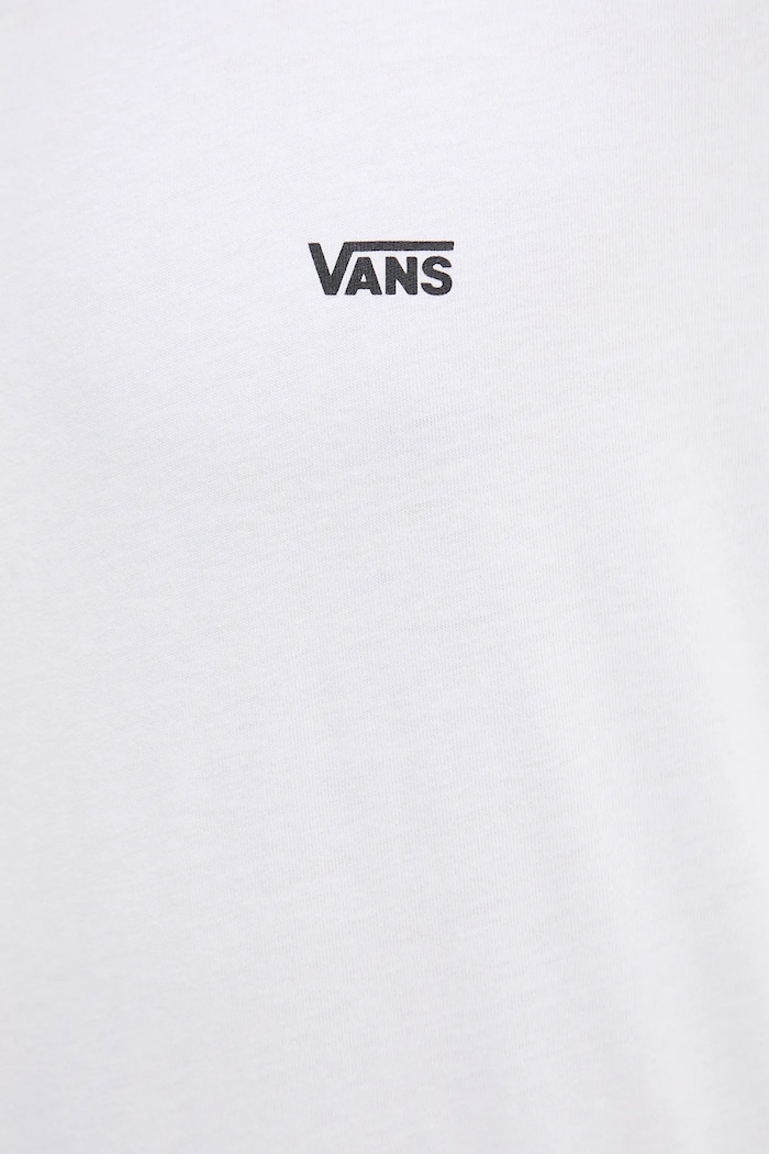 Vans t-shirt bawełniany VN000R9XWHT1 biały