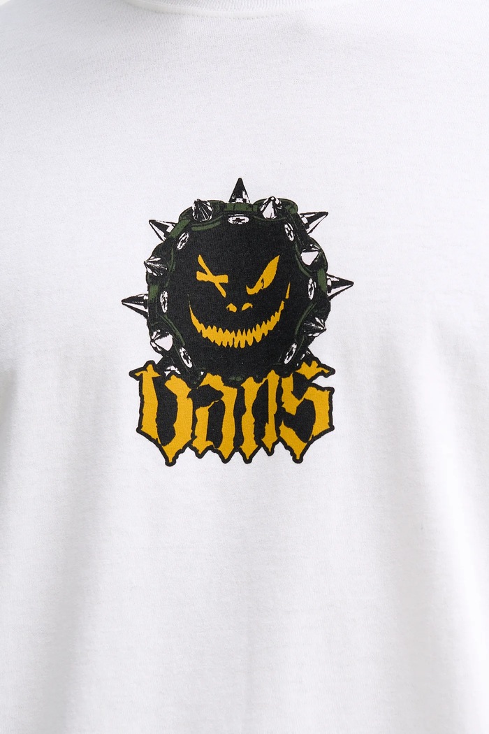Bavlněné tričko Vans VN000PE7WHT1 béžová