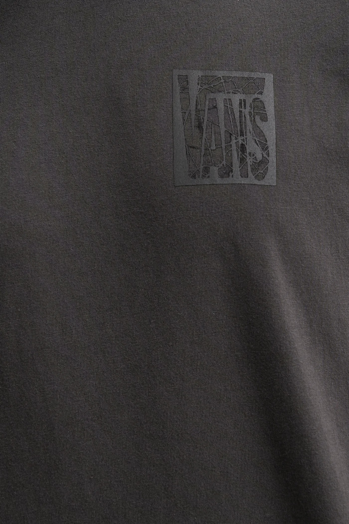 Bavlněné tričko Vans VN000PJSBLK1 šedá