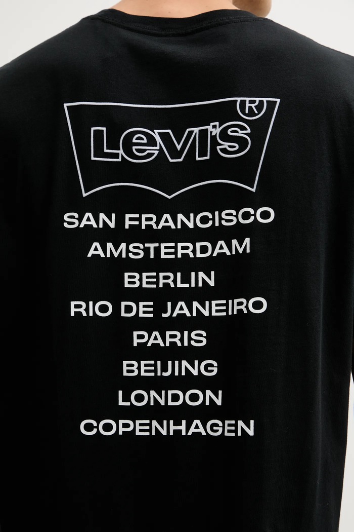 Bavlnené tričko Levi's A2082.0280 čierna