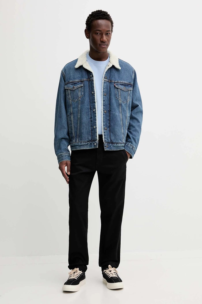 Bavlněné tričko Levi's 000G4.0019 modrá AW25