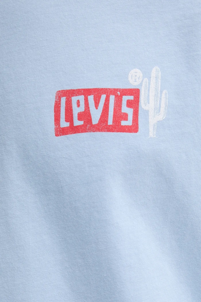 Bavlněné tričko Levi's 000G4.0019 modrá