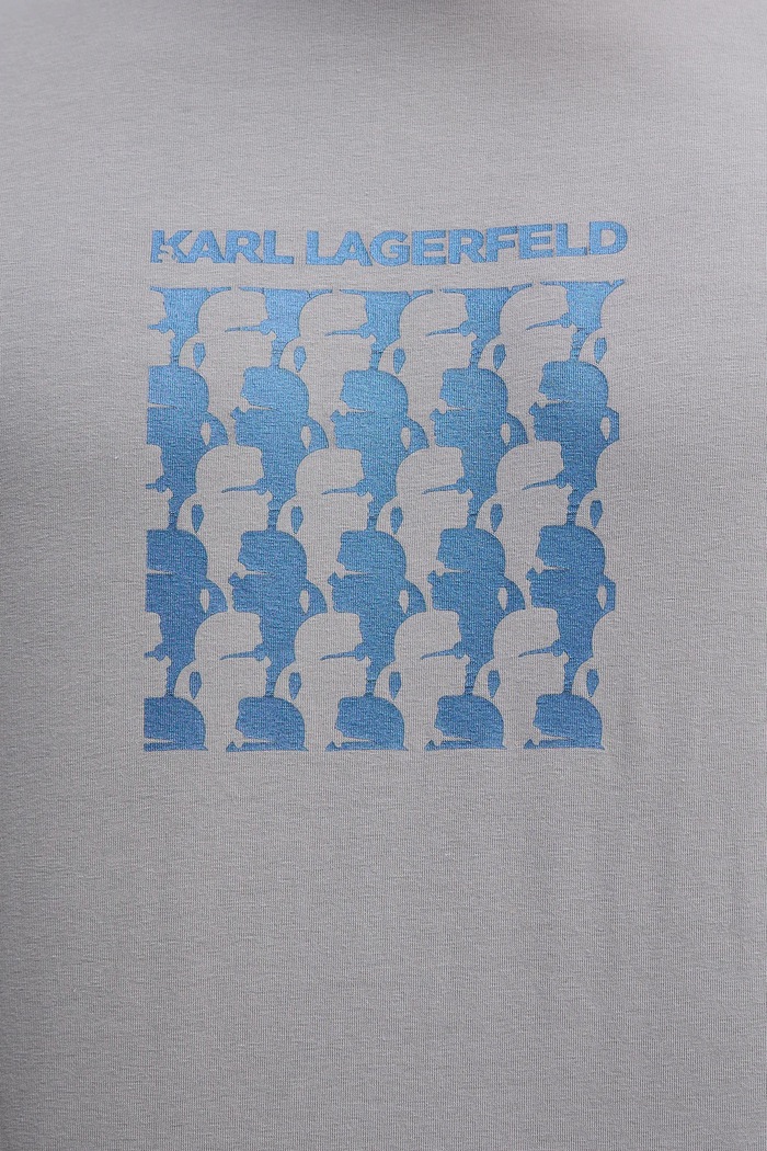 Karl Lagerfeld t-shirt 554235.755402 szary