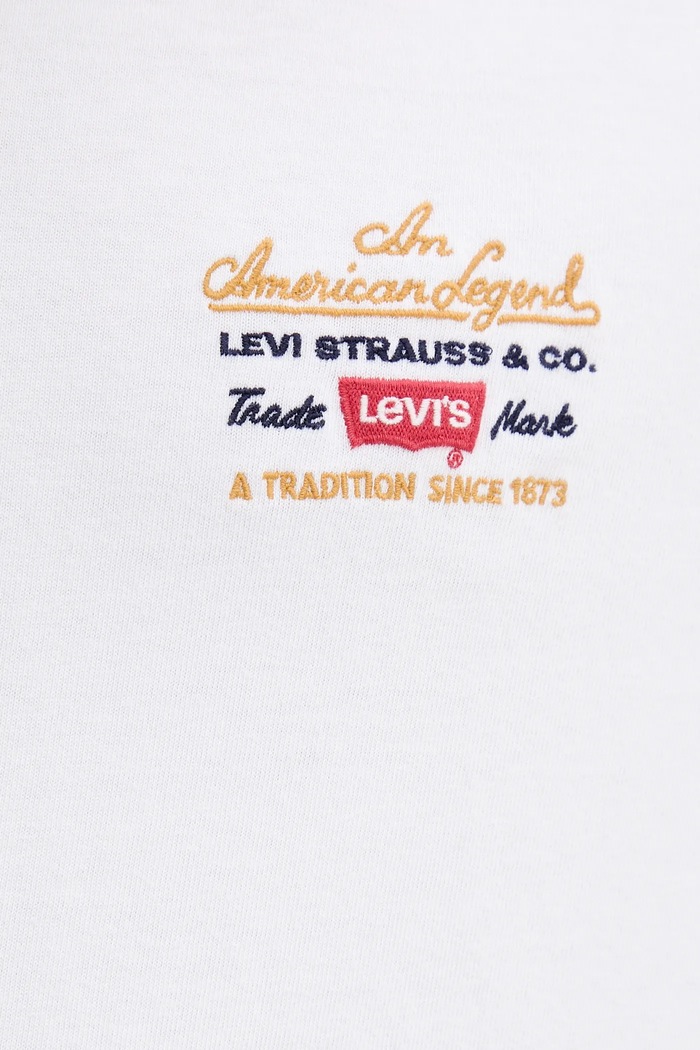 Levi's t-shirt bawełniany 16143.2095 biały