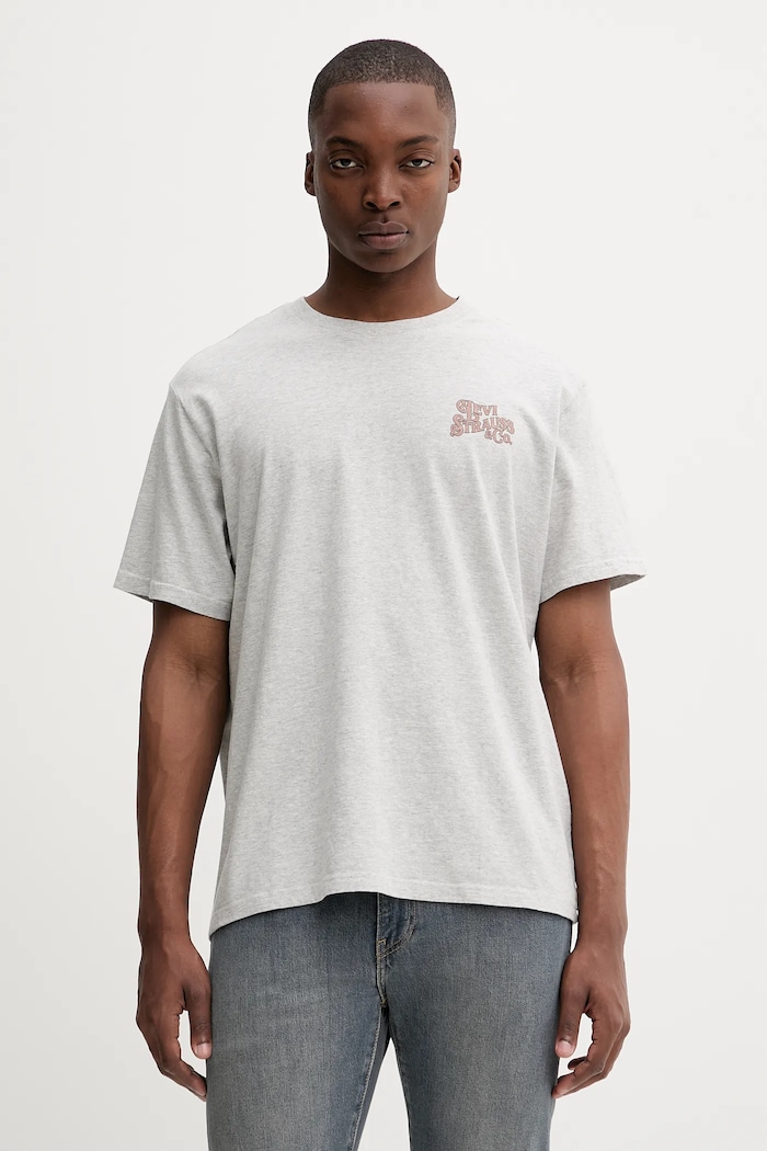 Дрехи Памучна тениска Levi's 16143.1816 сив