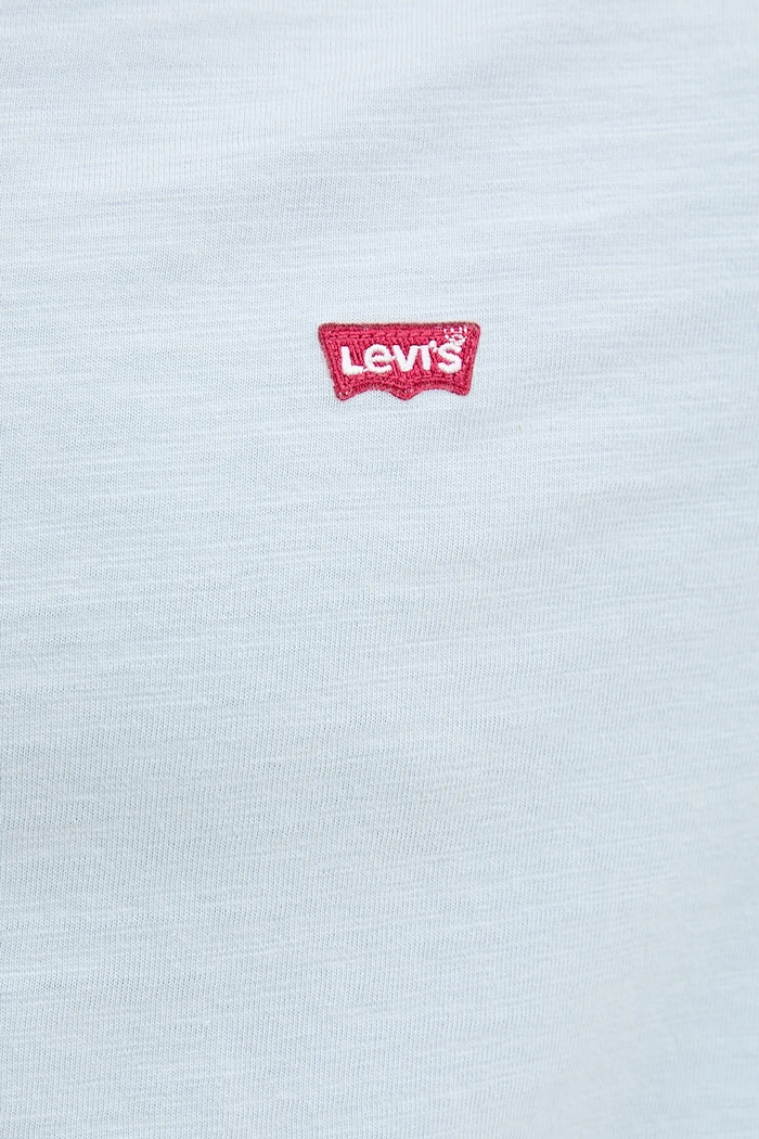 Tricou din bumbac Levi's albastru 56605.0297