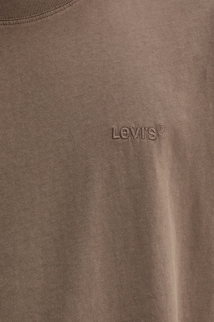 Pamučna majica Levi's A0637.0175 smeđa