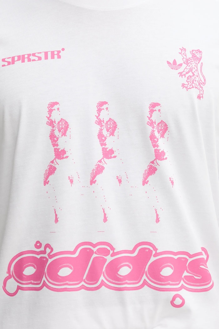 adidas Originals t-shirt bawełniany Graphic Reg Sst JW2953 biały