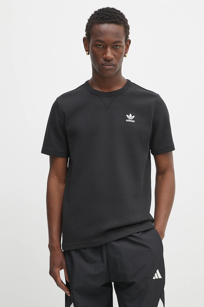 adidas Originals t-shirt Essentials regular czarny KA7767