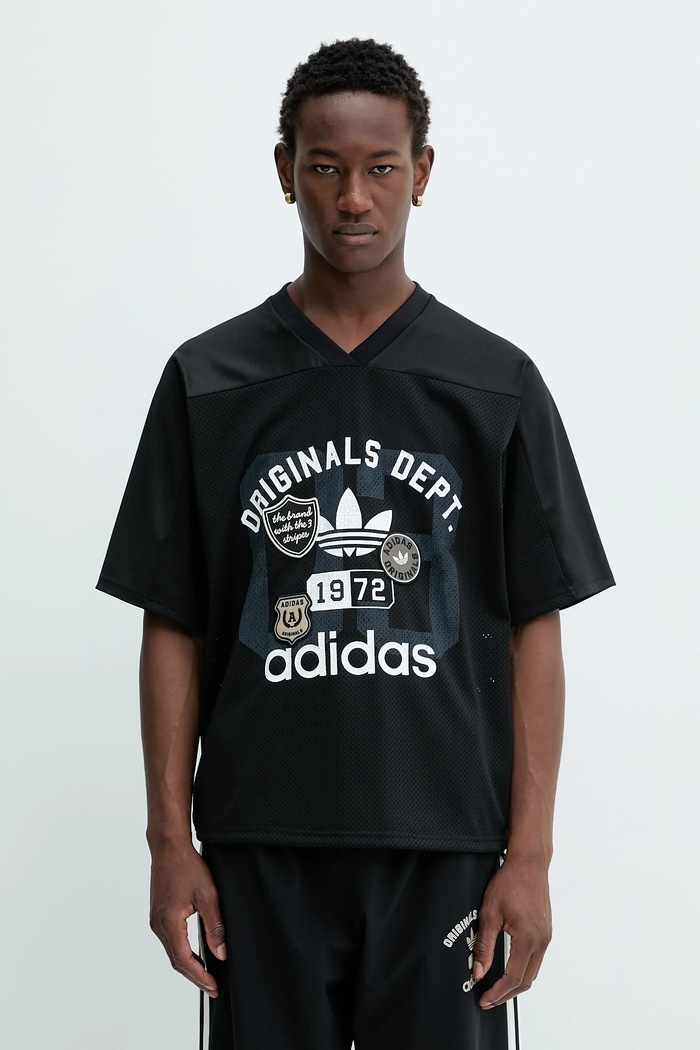 adidas Originals t-shirt OG Dept Jersey pozostałe czarny KD6252