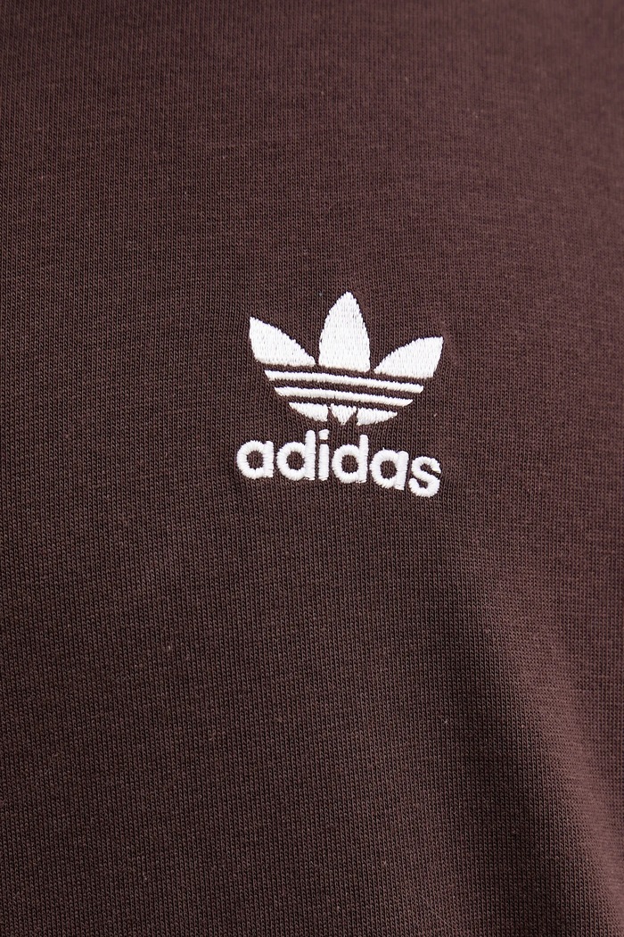 Pamučna majica adidas Originals Essentials KT0780 smeđa