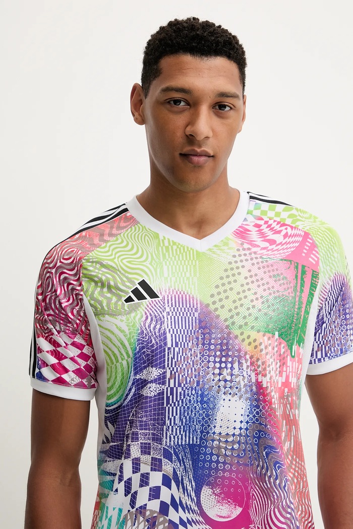 adidas Performance t-shirt treningowy PRIDE biały JL8097