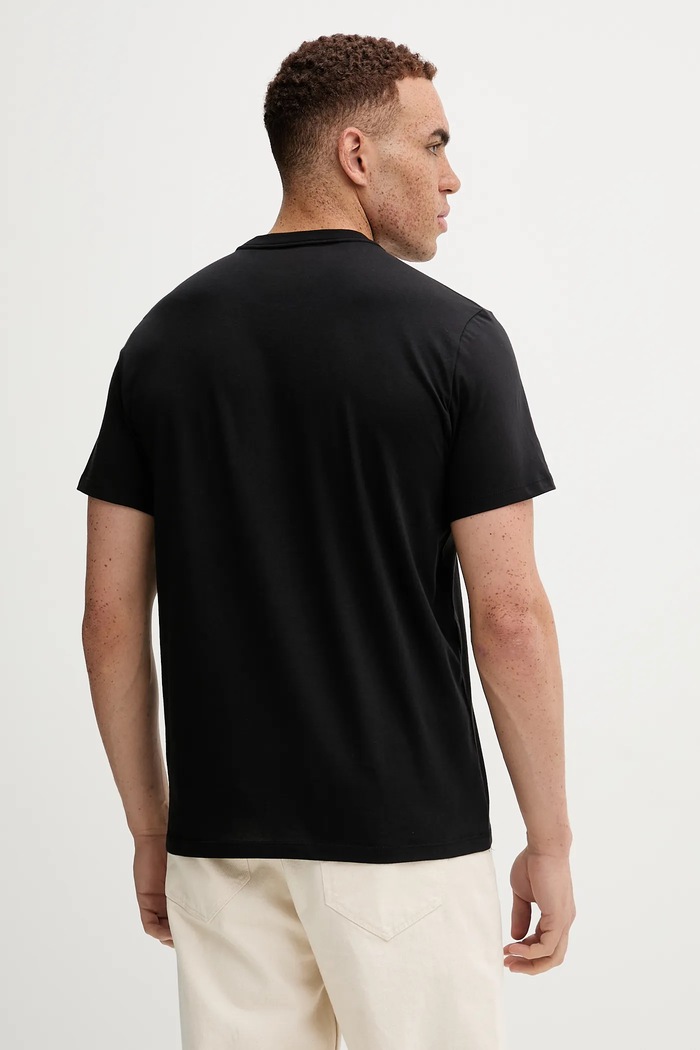 Oblečenie Bavlnené tričko Calvin Klein LV04RD817G čierna