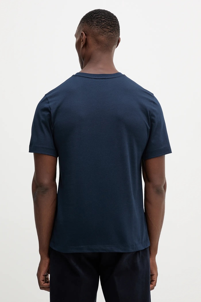 Odzież Pepe Jeans t-shirt bawełniany PM5010104 granatowy