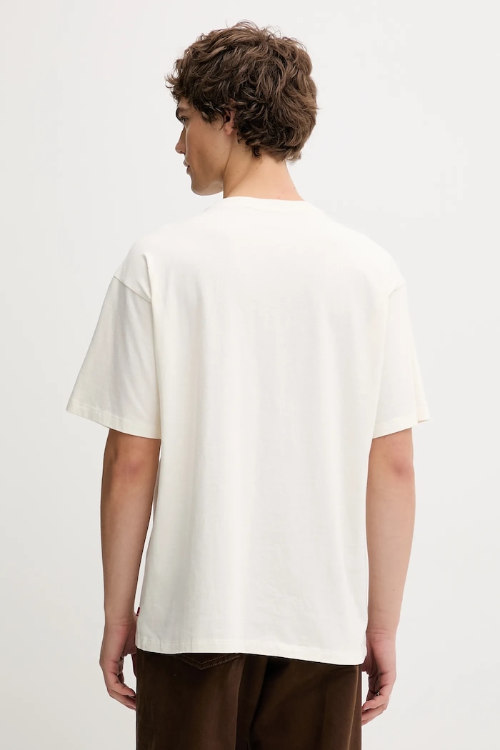 Oblečení Bavlněné tričko Levi's 87373.0372 béžová
