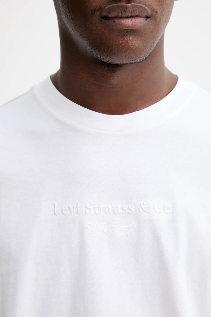 Bavlněné tričko Levi's 87373.0363 béžová