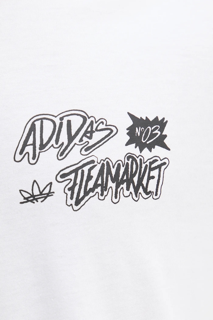 adidas Originals t-shirt bawełniany Graphic LO TS JW3018 biały