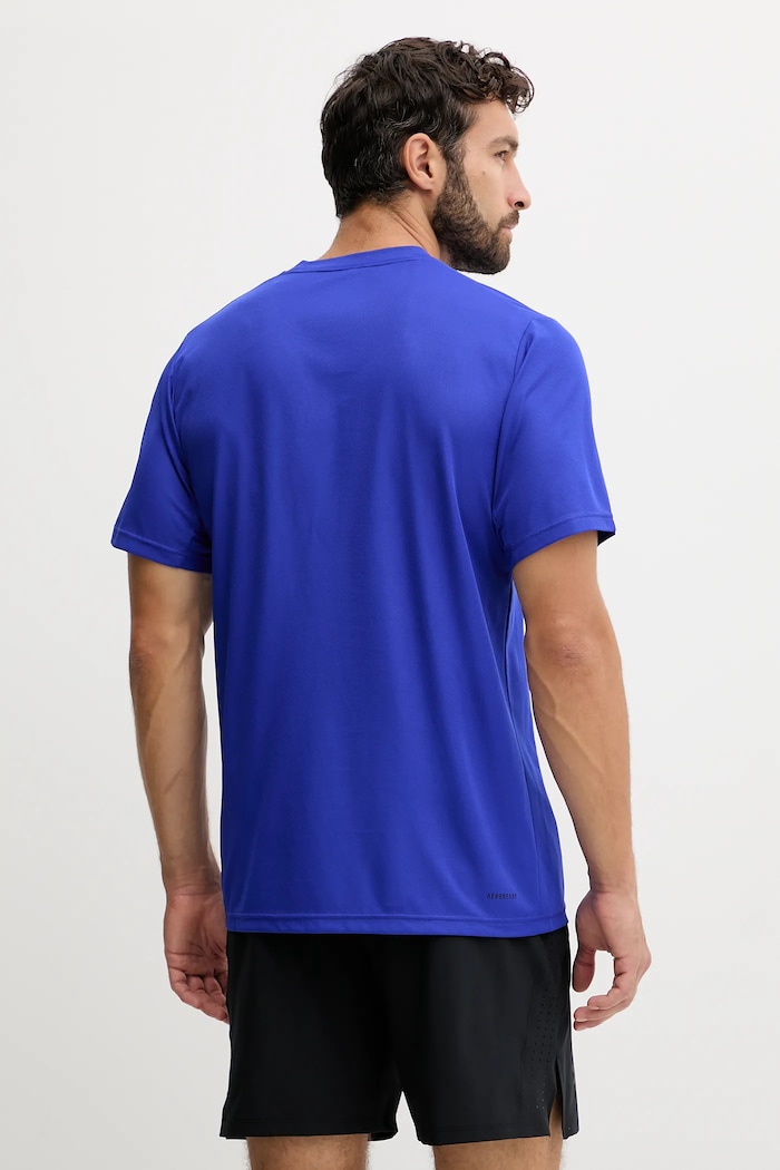 Îmbrăcăminte adidas Performance tricou de antrenament TR-ES BASE JX2803 albastru