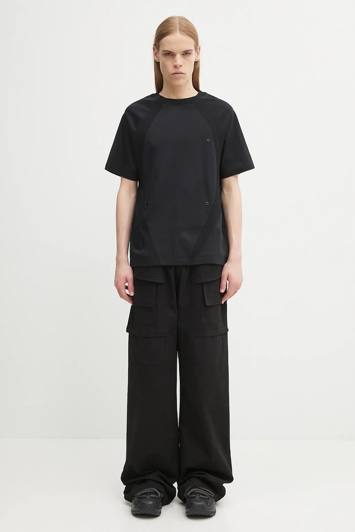 Heliot Emil cotton t-shirt PREAW25.M.09.140.BLK01 black