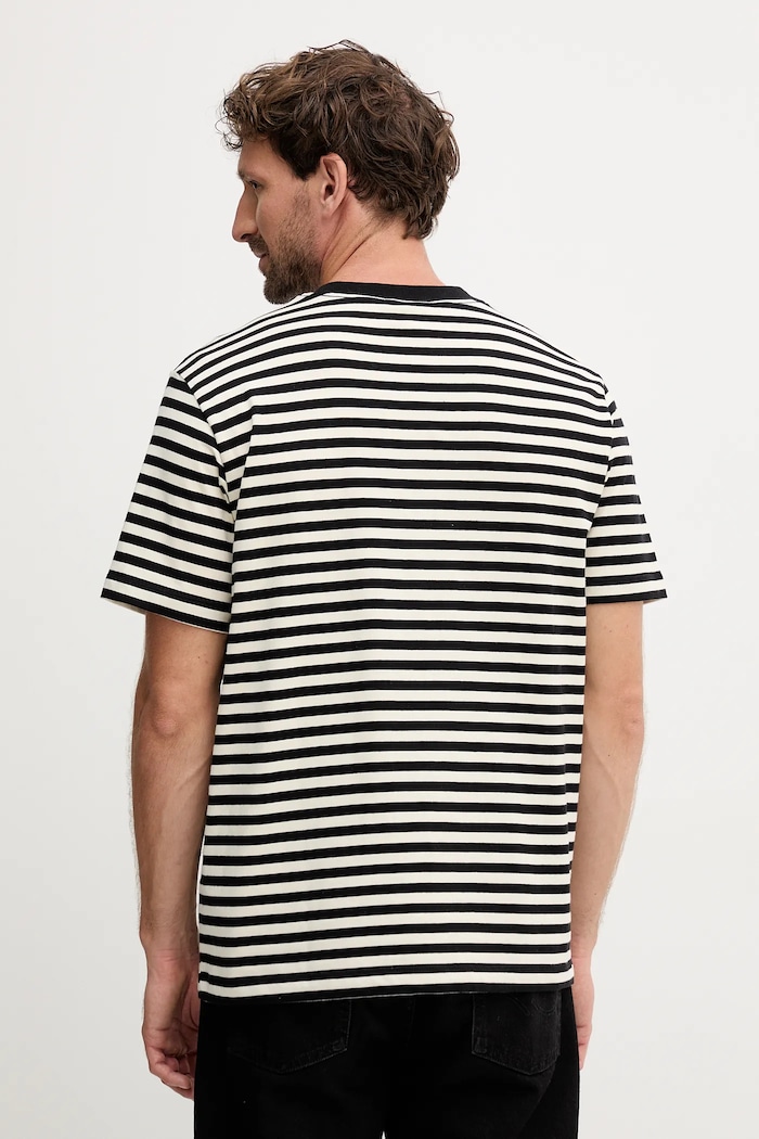 Oblečenie Bavlnené tričko Calvin Klein Jeans LV04RD204G čierna