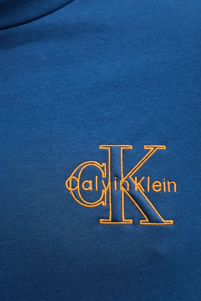 Calvin Klein Jeans tricou din bumbac albastru LV04RC856G